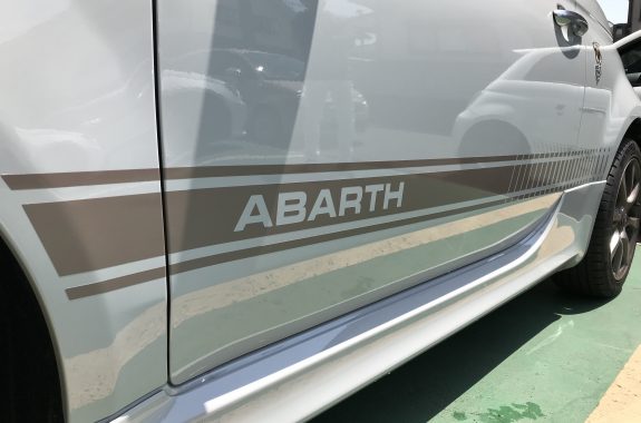Abarth595 サイドデカール Mini Design